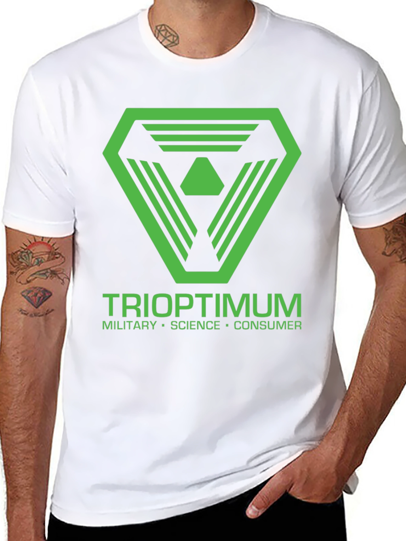 TriOptimum T-Shirt - Military Science Consumer Graphic Tee