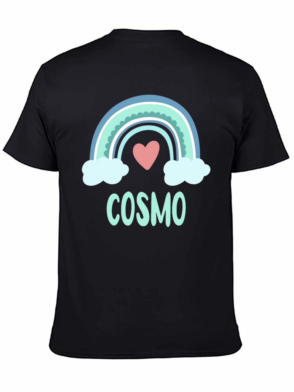 Rainbow Cosmo Heart Graphic Tee