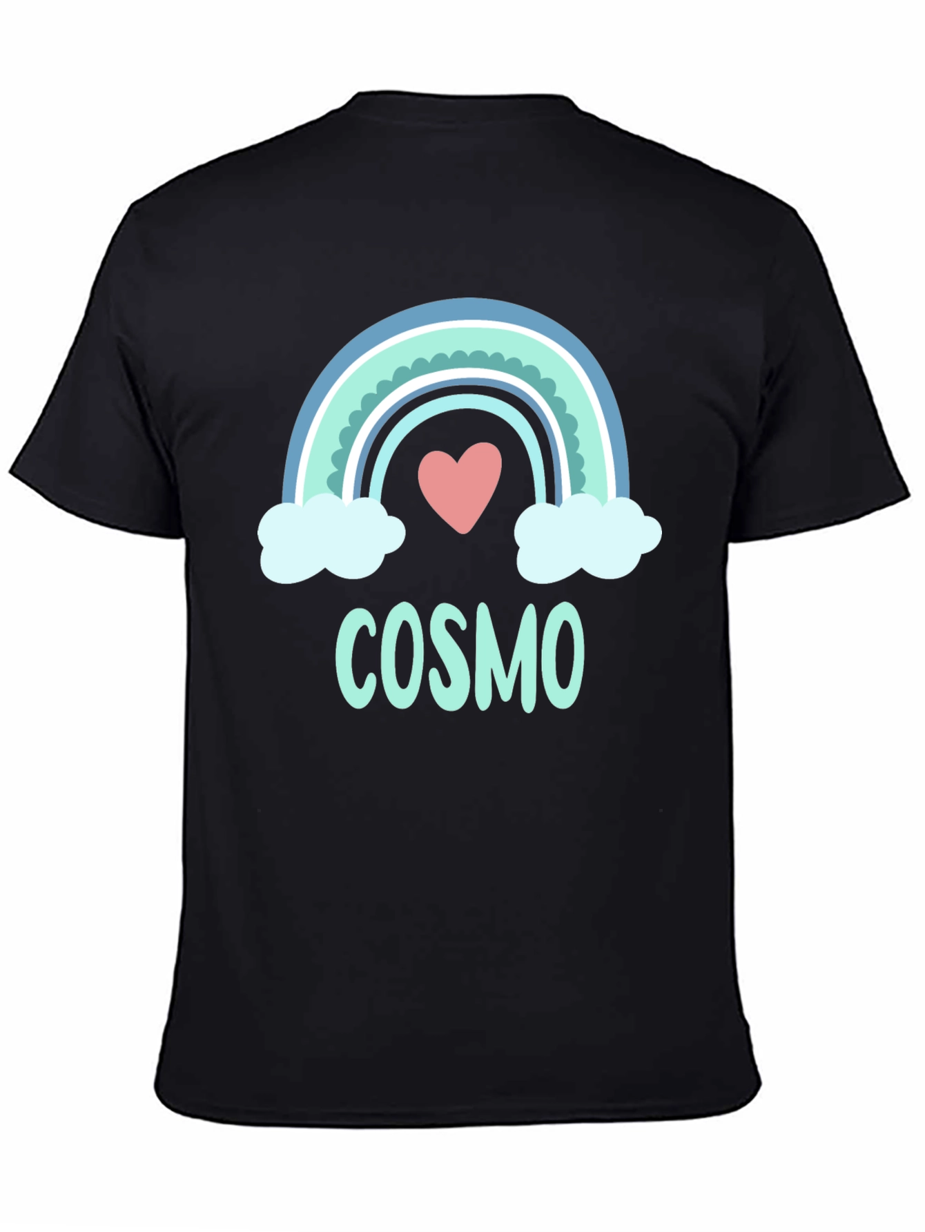 Rainbow Cosmo Heart Graphic Tee