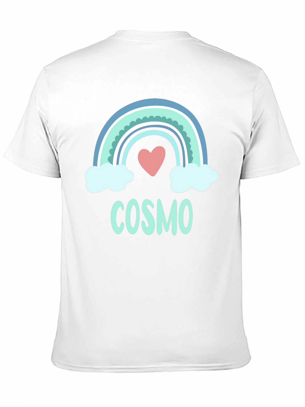 Rainbow Cosmo Heart Graphic Tee