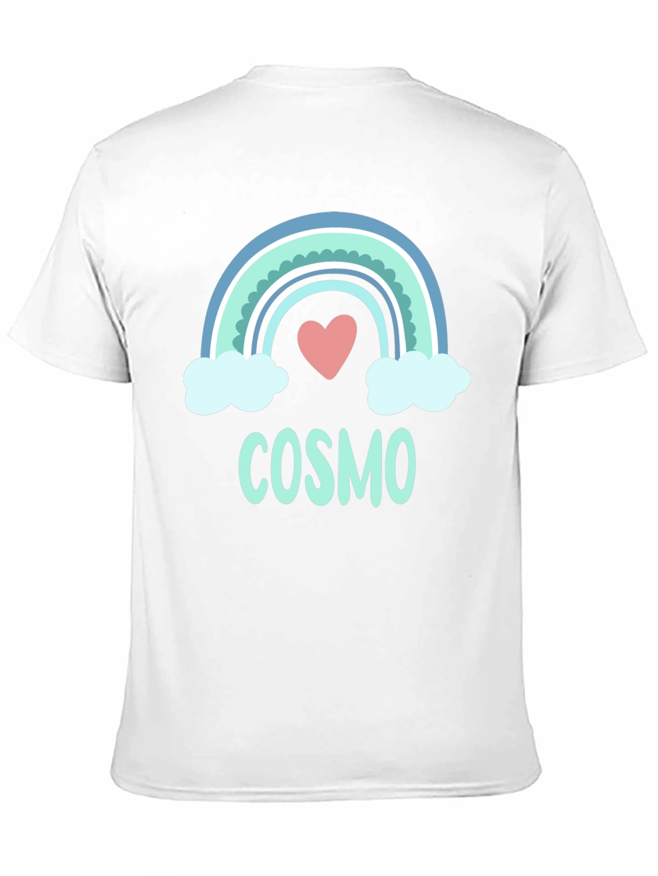 Rainbow Cosmo Heart Graphic Tee