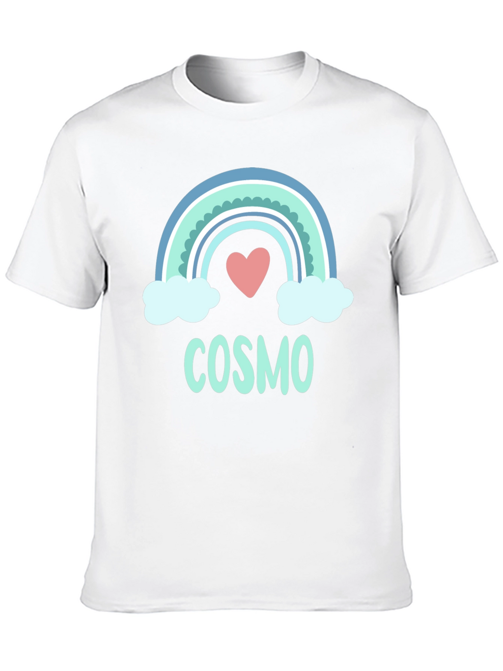 Rainbow Cosmo Heart Graphic Tee