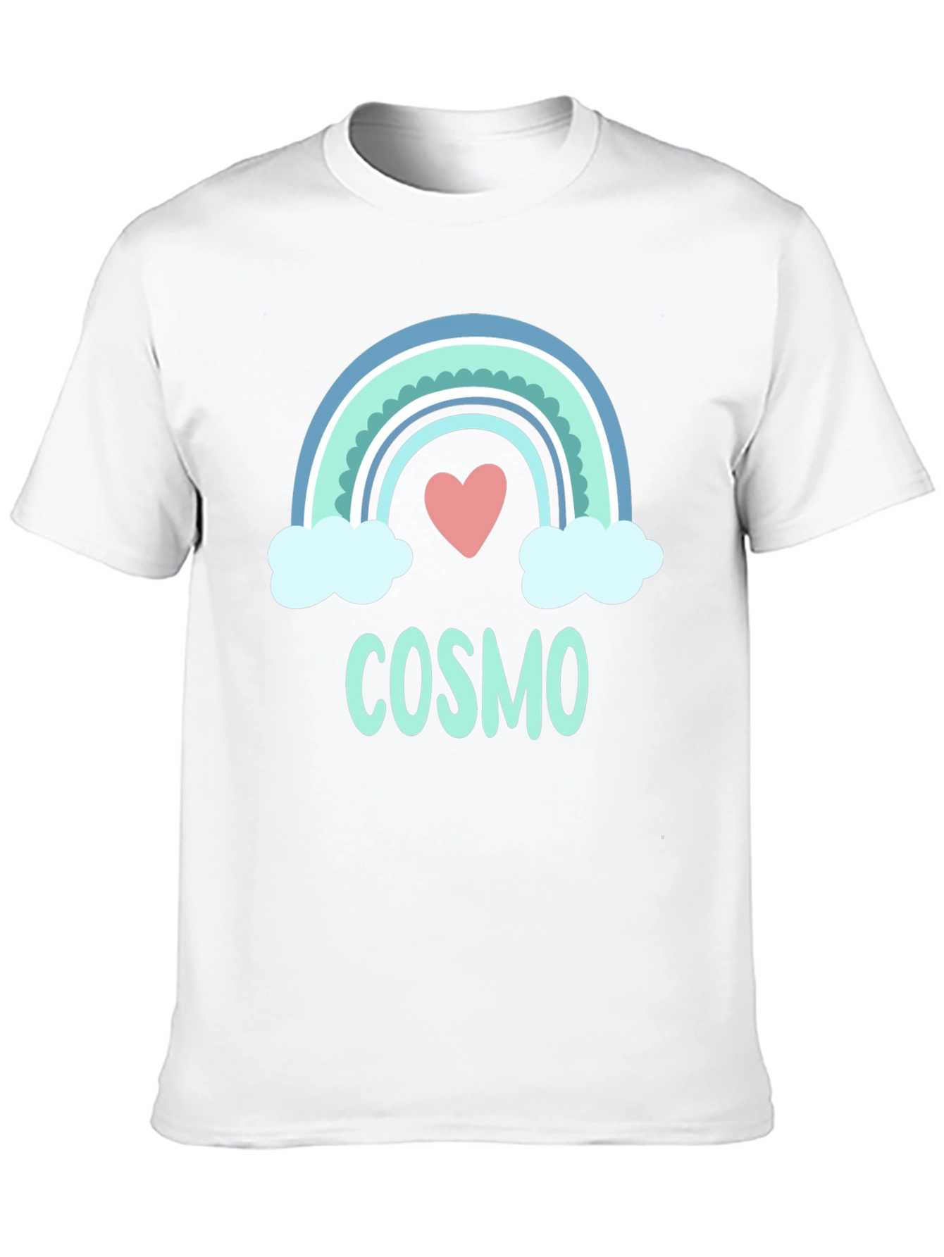 Rainbow Cosmo Heart Graphic Tee