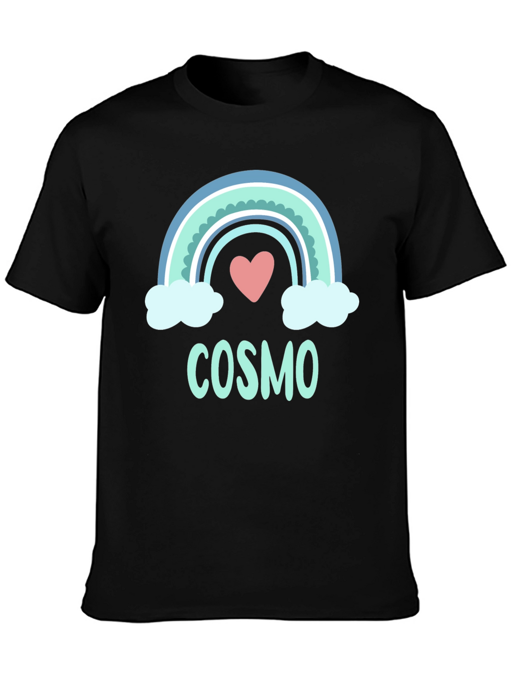 Rainbow Cosmo Heart Graphic Tee