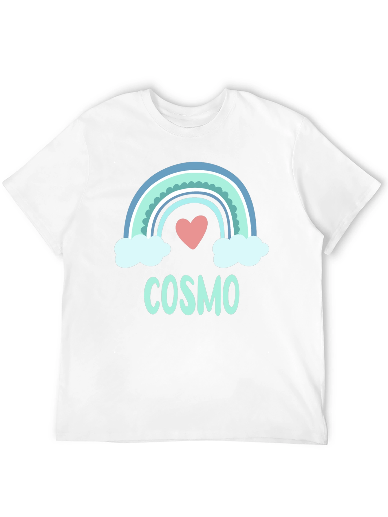 Rainbow Cosmo Heart Graphic Tee