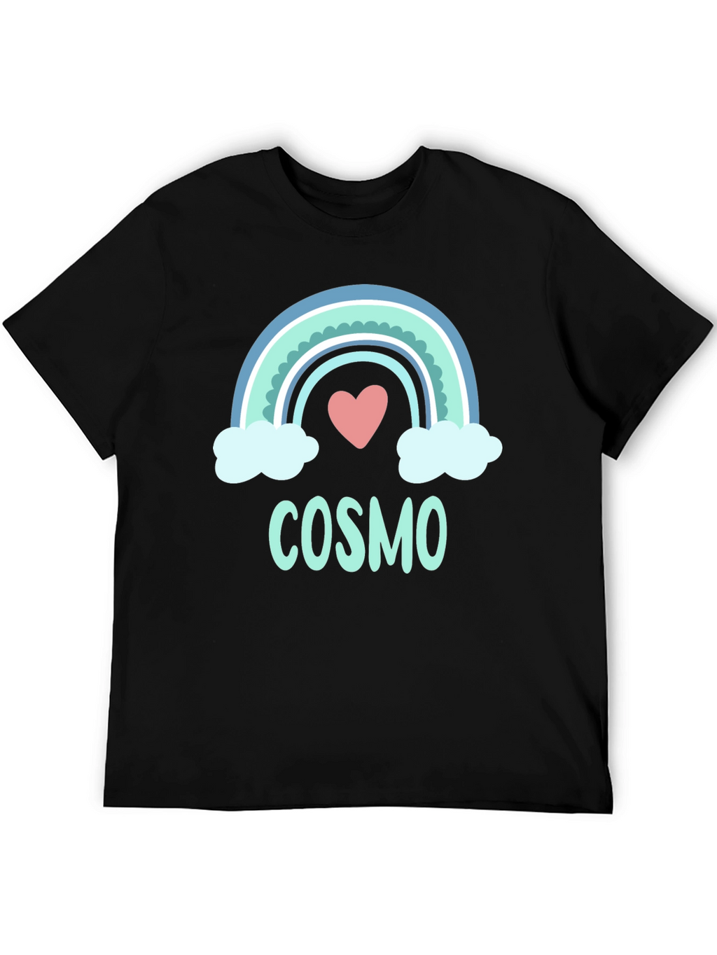 Rainbow Cosmo Heart Graphic Tee