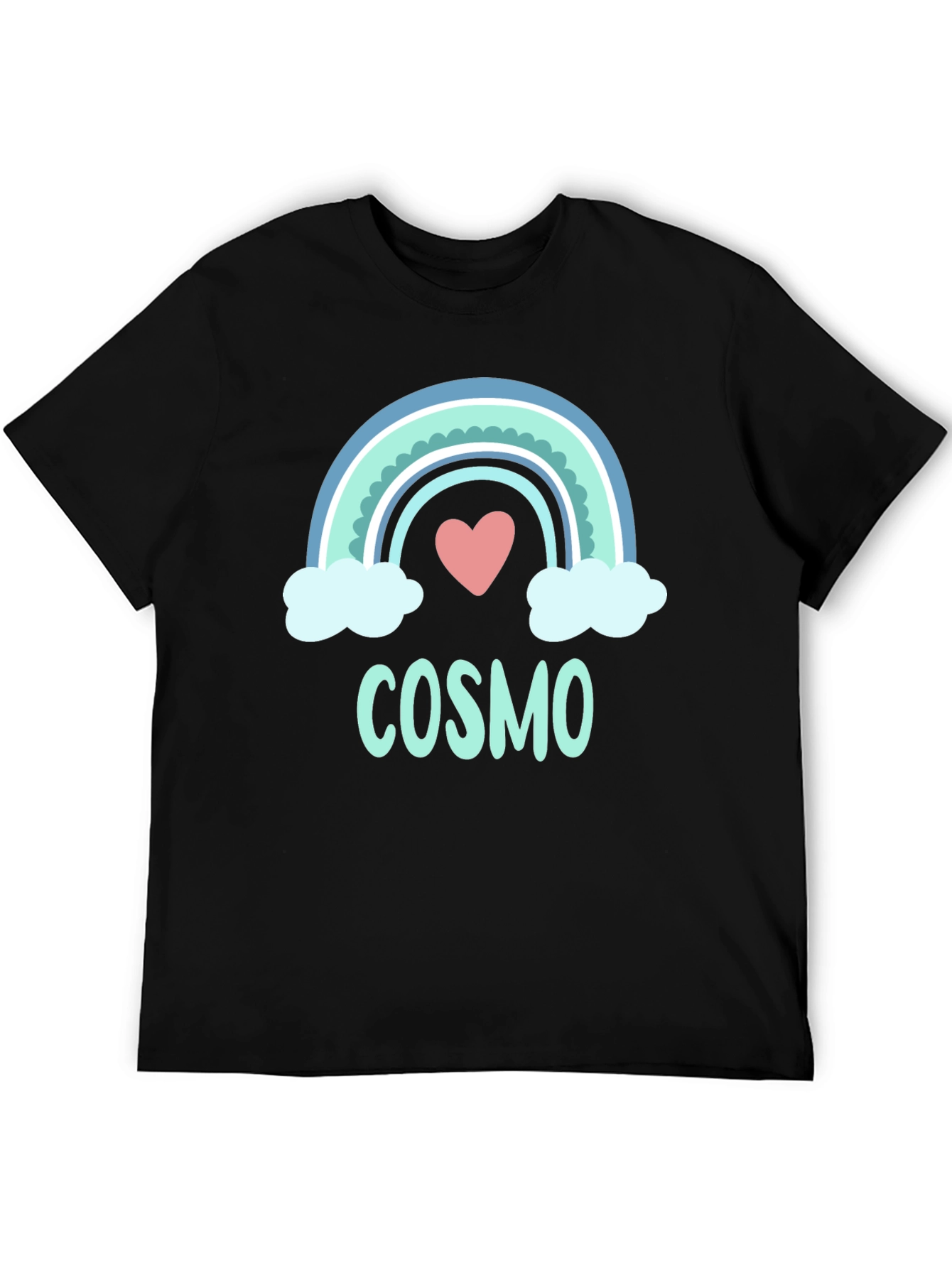Rainbow Cosmo Heart Graphic Tee