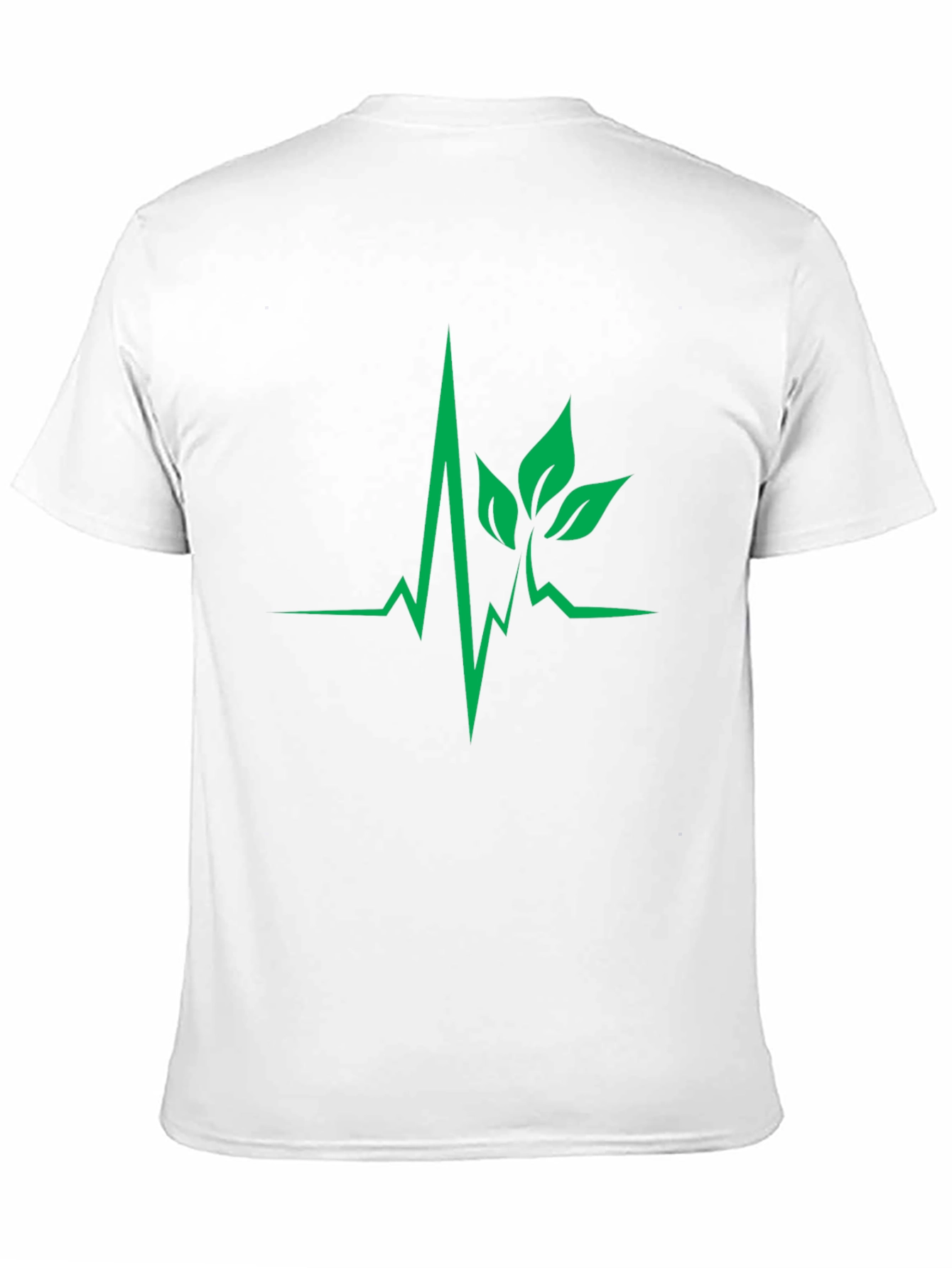 Nature Heartbeat Black T-Shirt