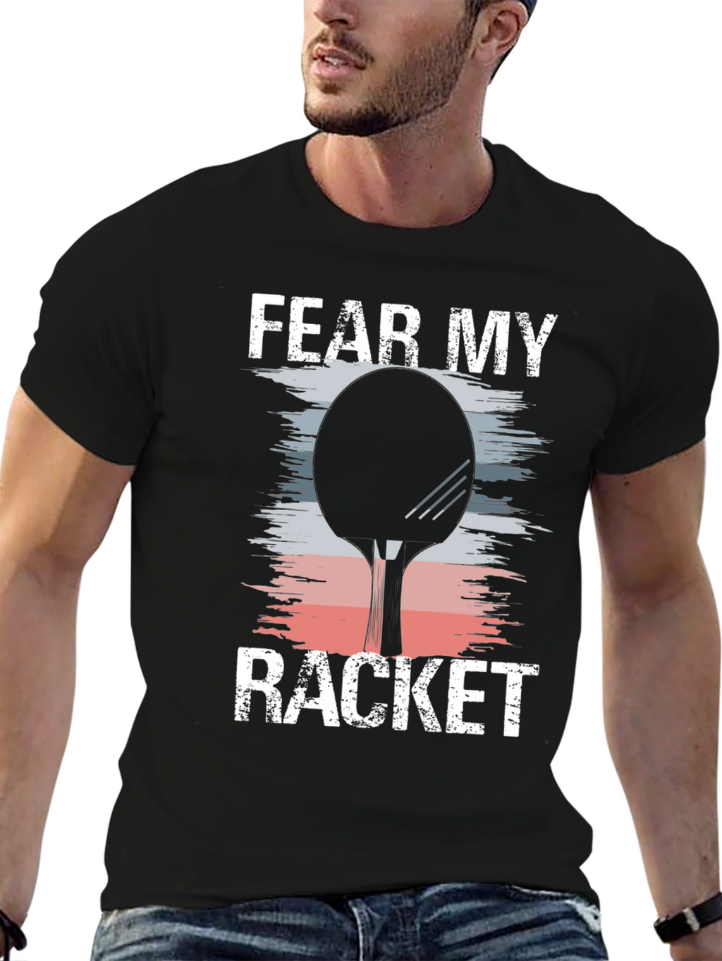 Fear My Racket Graphic Tee