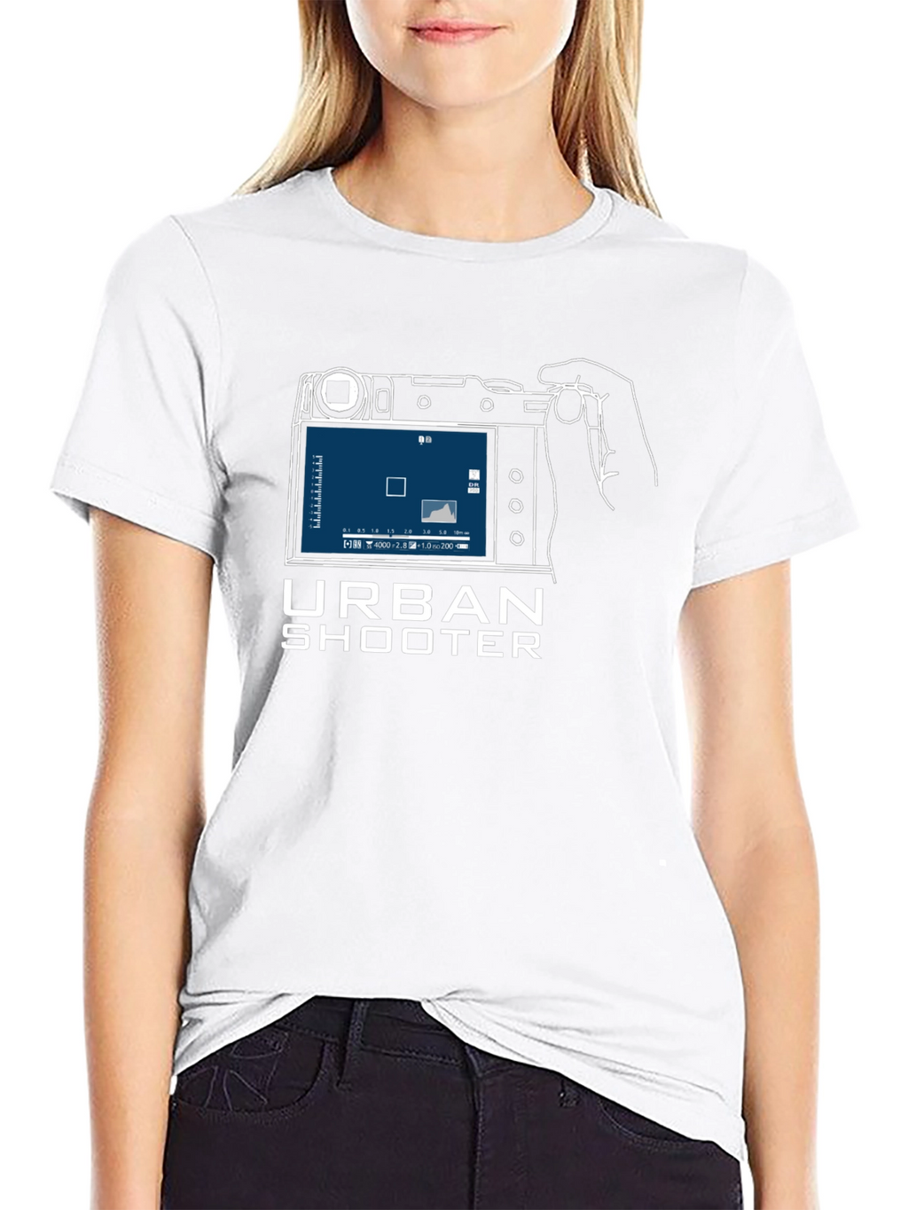 Urban Shooter T-Shirt: Camera Graphic Tee