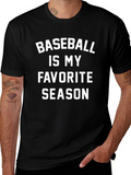 Baseball Is My Favorite Season T-Shirt