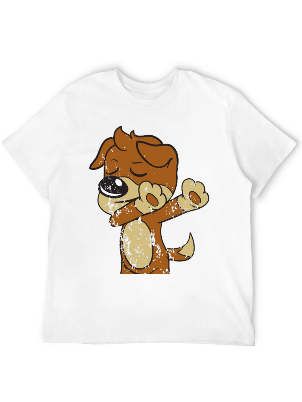 Dabbing Dog T-Shirt - Mens Graphic Tee