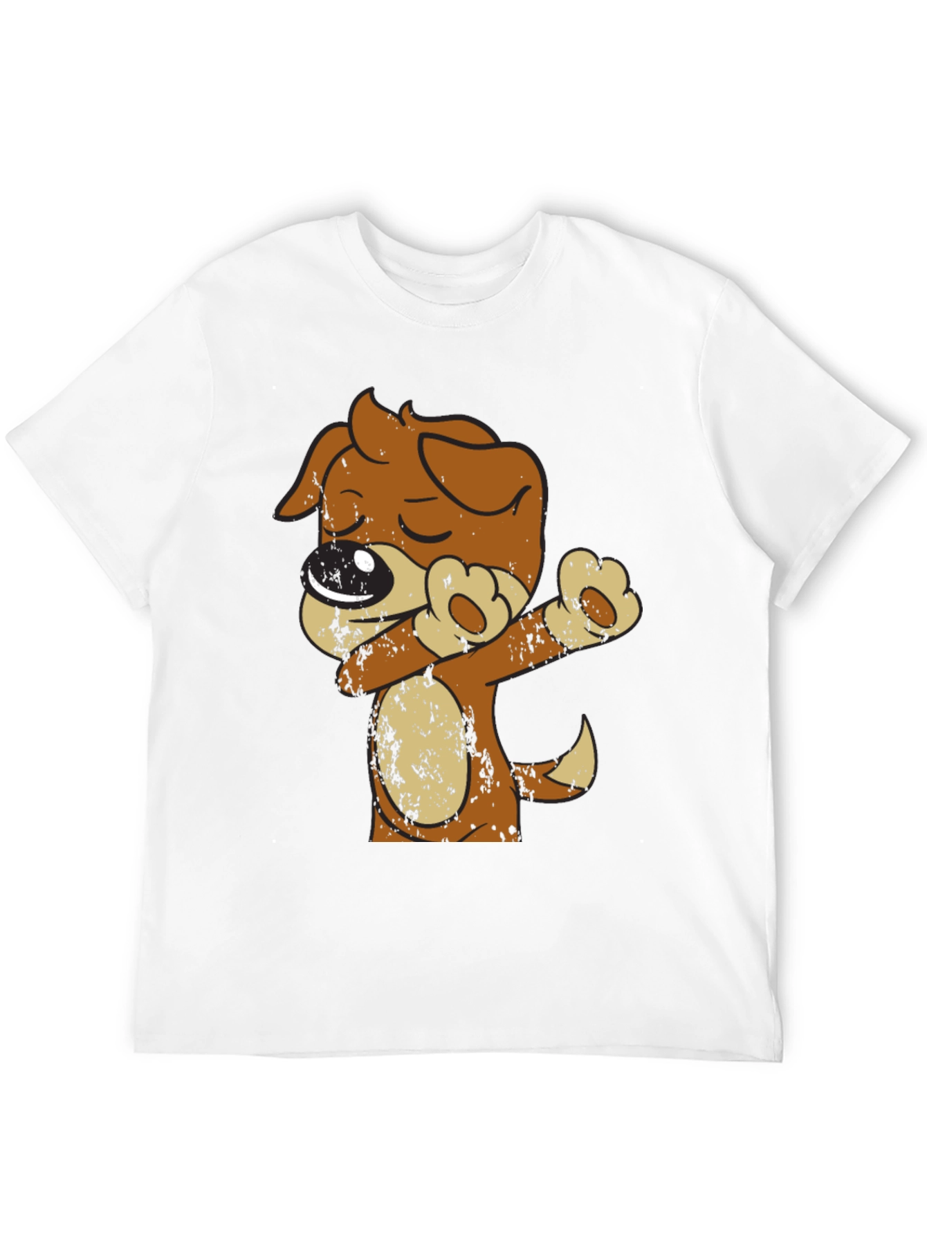 Dabbing Dog T-Shirt - Mens Graphic Tee