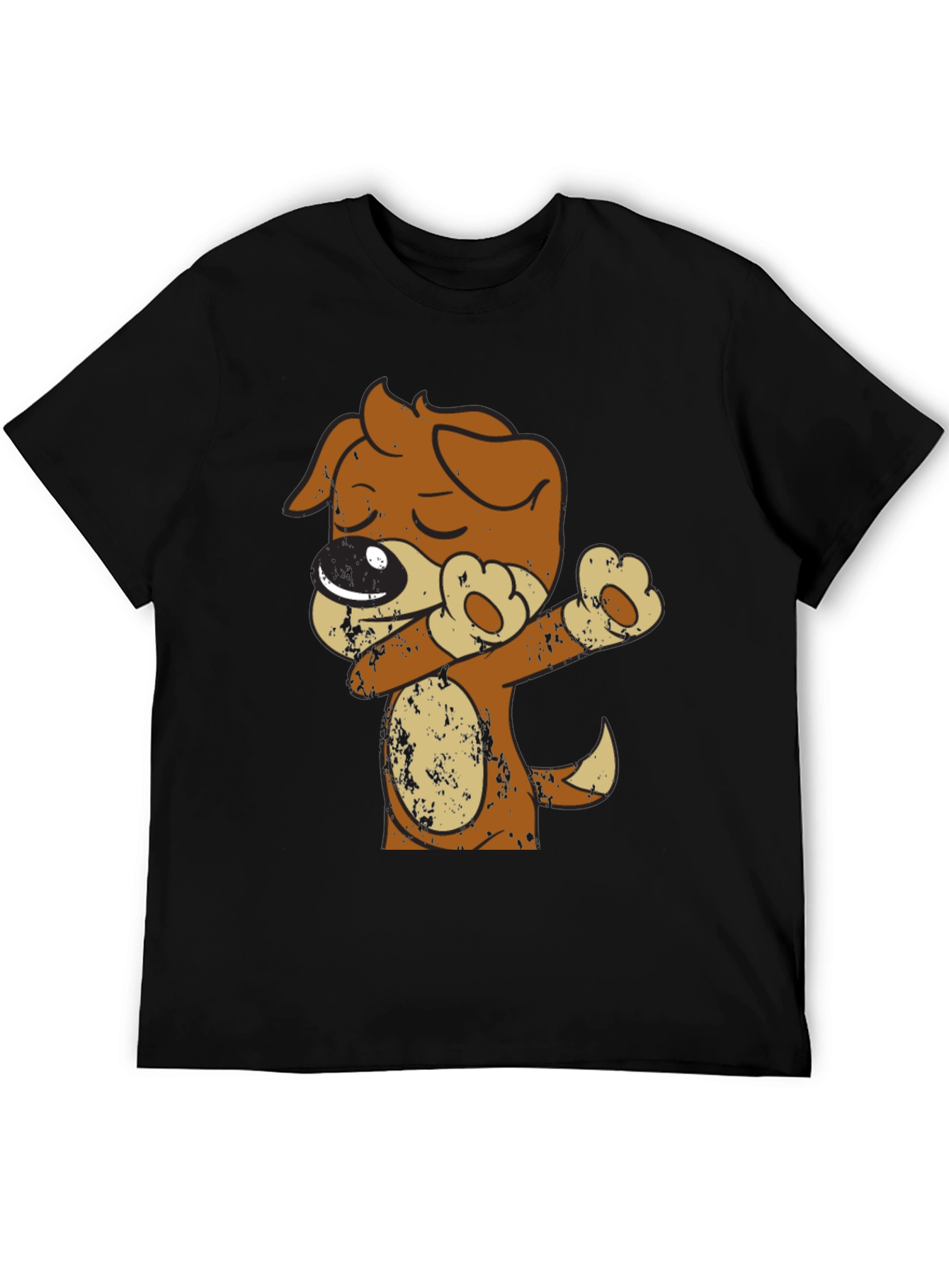 Dabbing Dog T-Shirt - Mens Graphic Tee