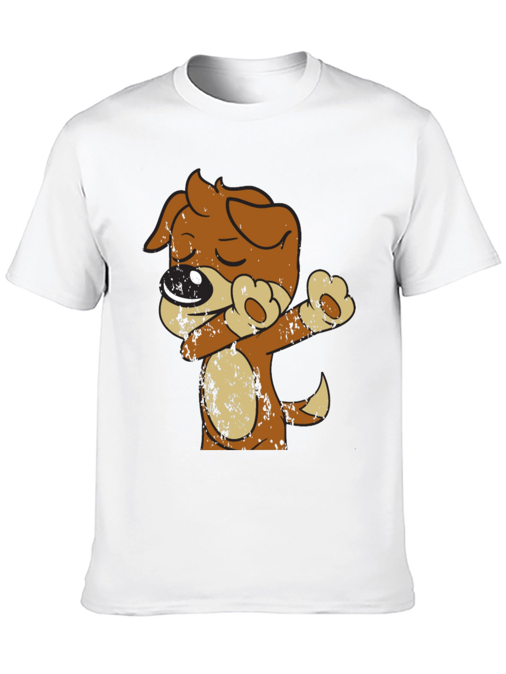 Dabbing Dog T-Shirt - Mens Graphic Tee