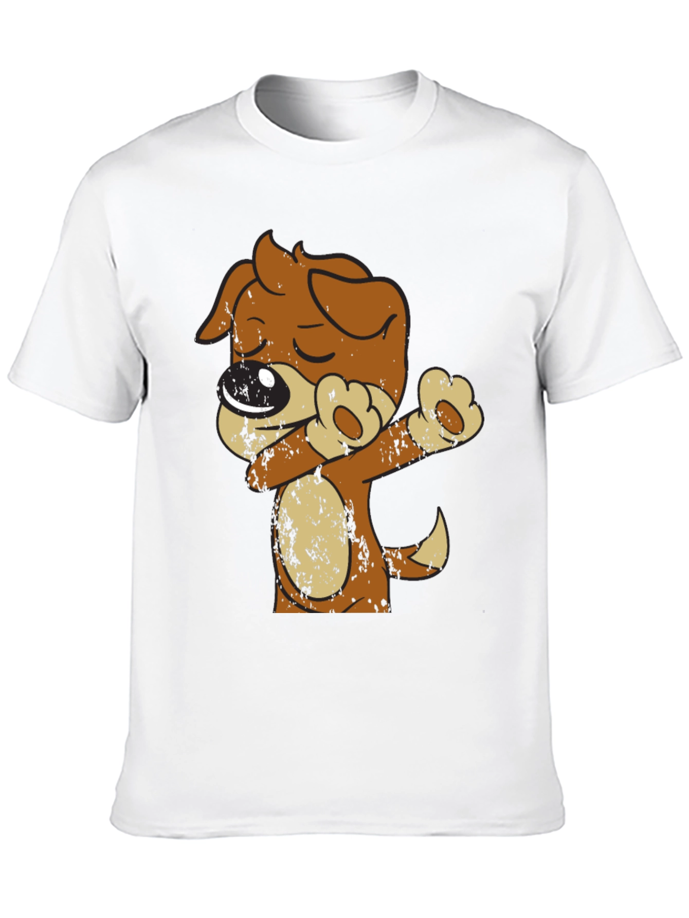Dabbing Dog T-Shirt - Mens Graphic Tee