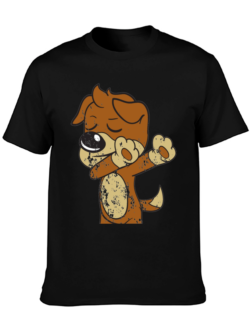 Dabbing Dog T-Shirt - Mens Graphic Tee