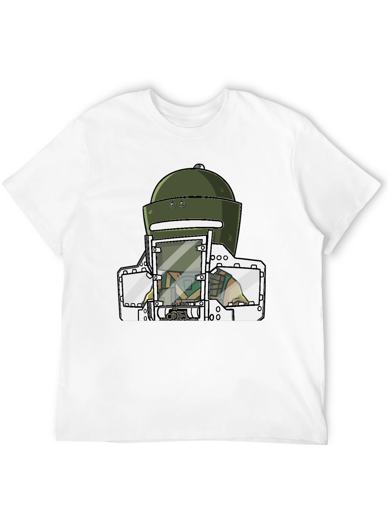 Operator T-Shirt: Heavily Armored Design