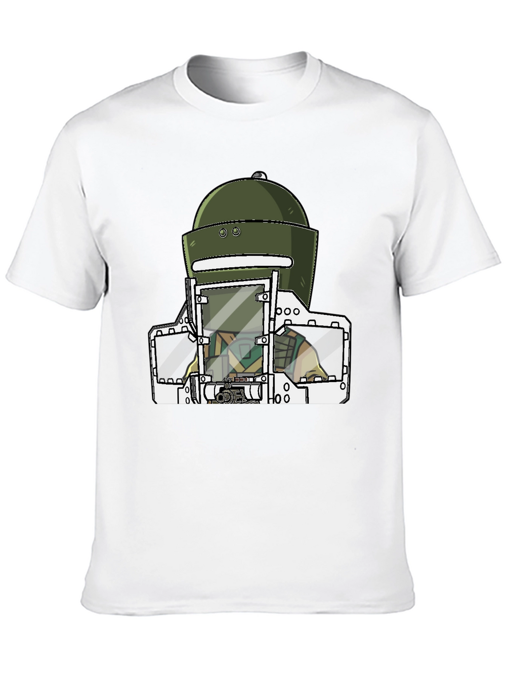 Operator T-Shirt: Heavily Armored Design