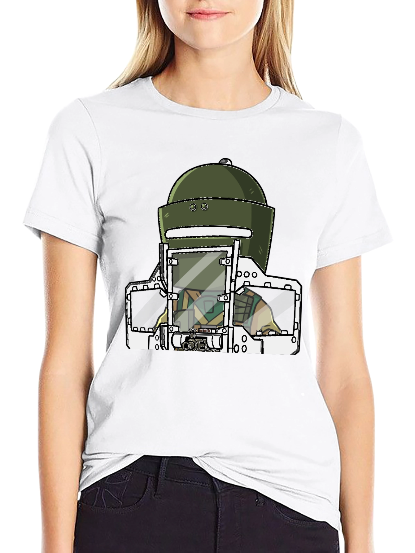 Operator T-Shirt: Heavily Armored Design