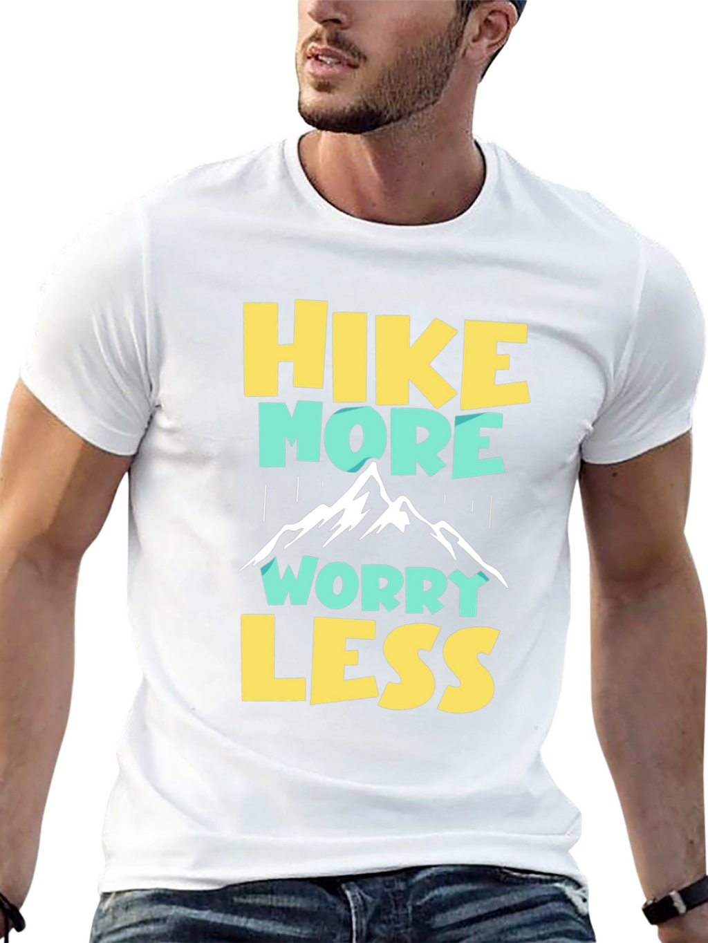 Hike More Worry Less Graphic Tee