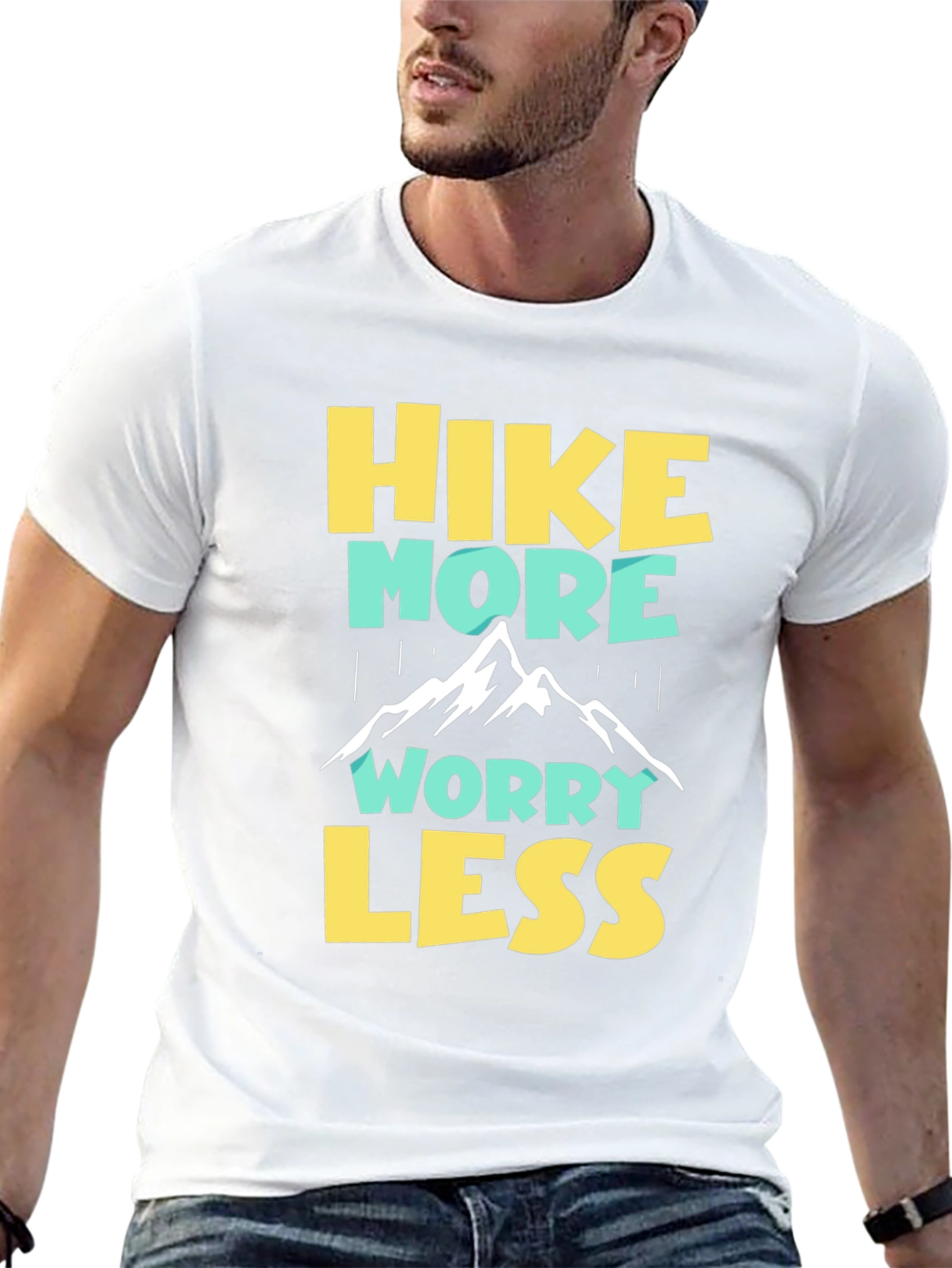 Hike More Worry Less Graphic Tee