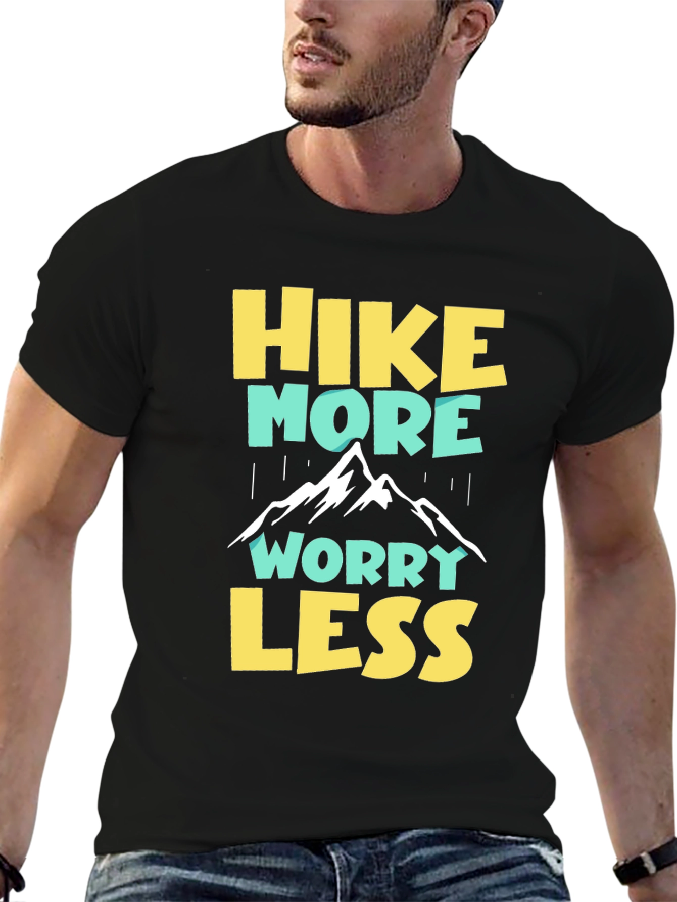 Hike More Worry Less Graphic Tee