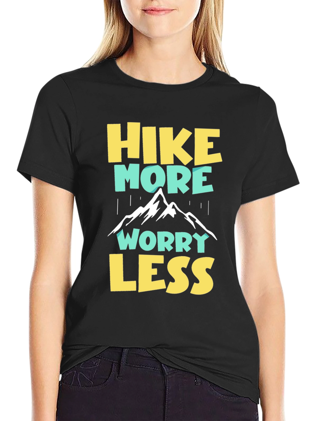 Hike More Worry Less Graphic Tee