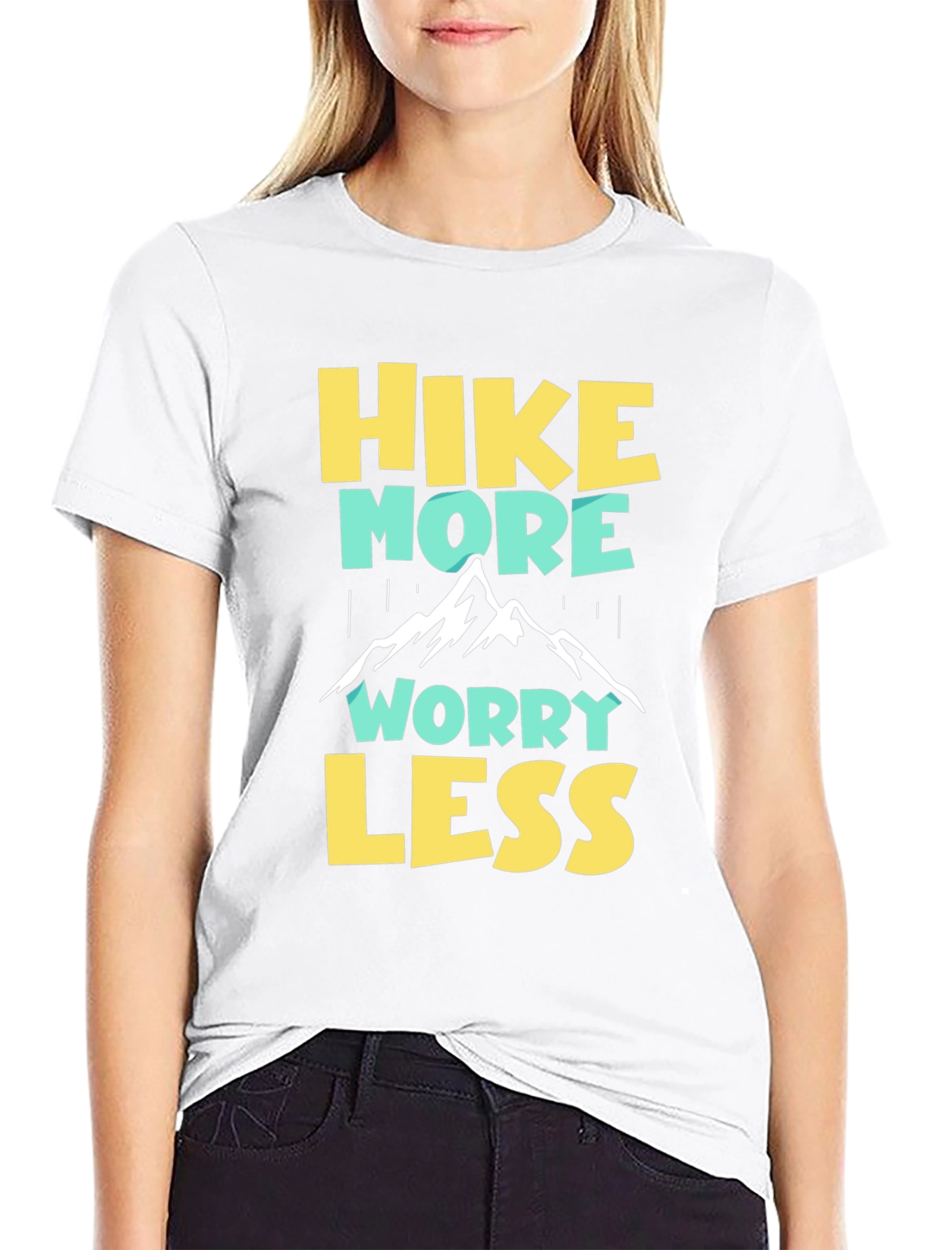 Hike More Worry Less Graphic Tee