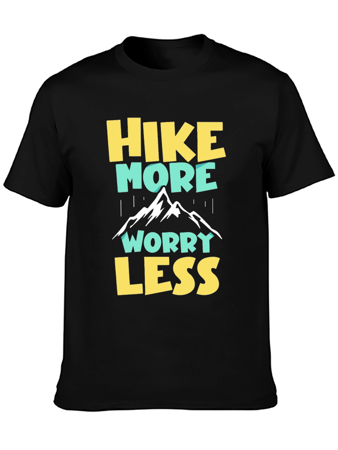Hike More Worry Less Graphic Tee