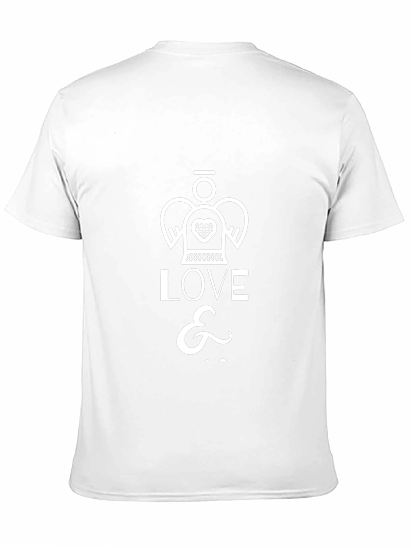 Angel Love Black T-Shirt