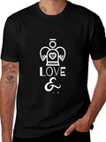 Angel Love Black T-Shirt