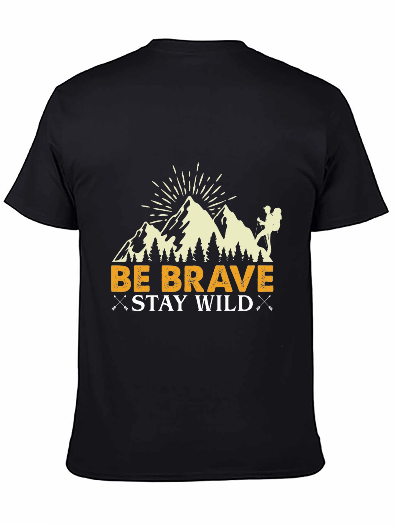 Be Brave Stay Wild Graphic Tee