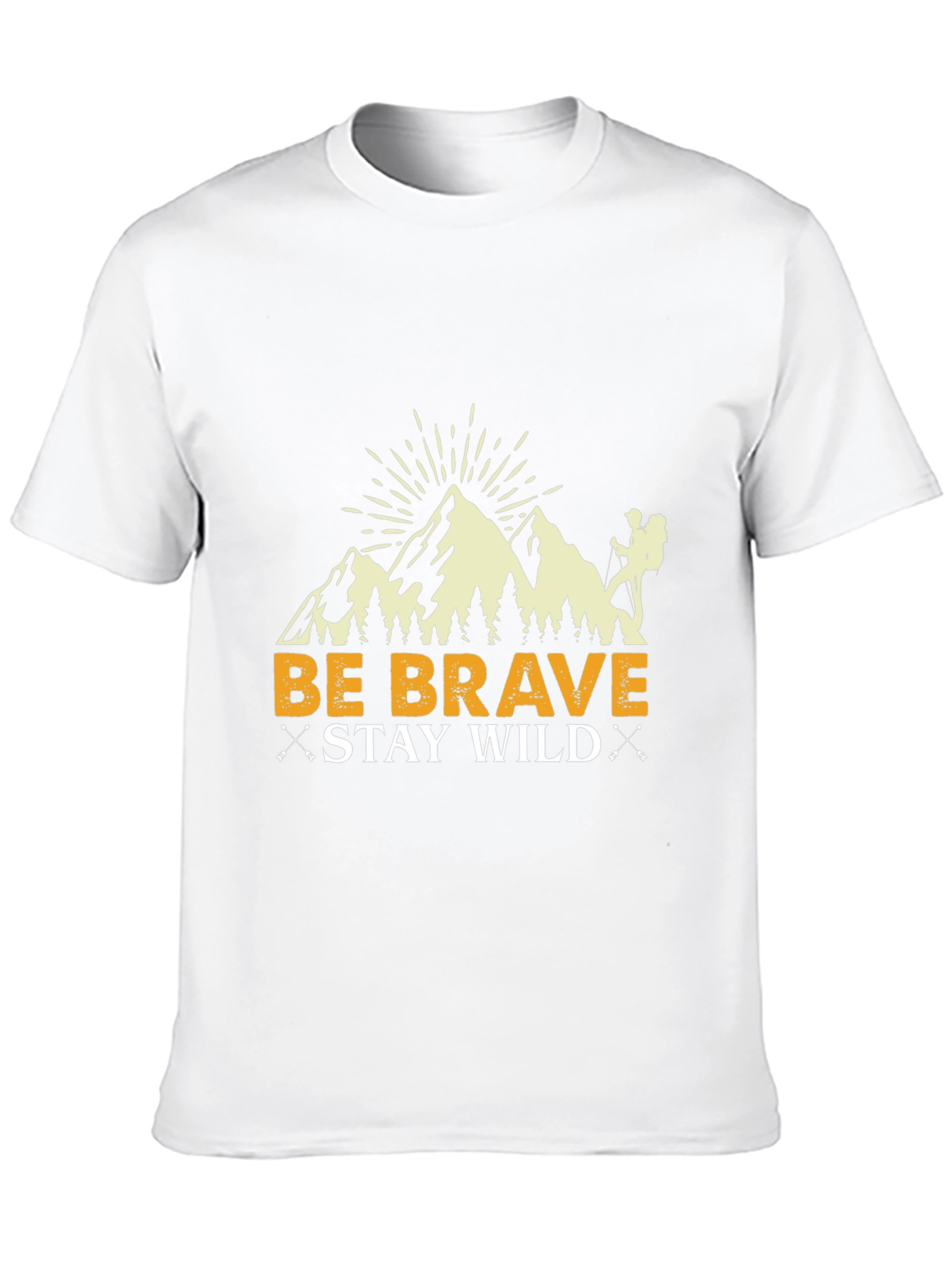 Be Brave Stay Wild Graphic Tee
