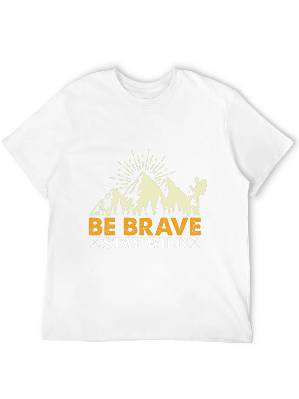Be Brave Stay Wild Graphic Tee
