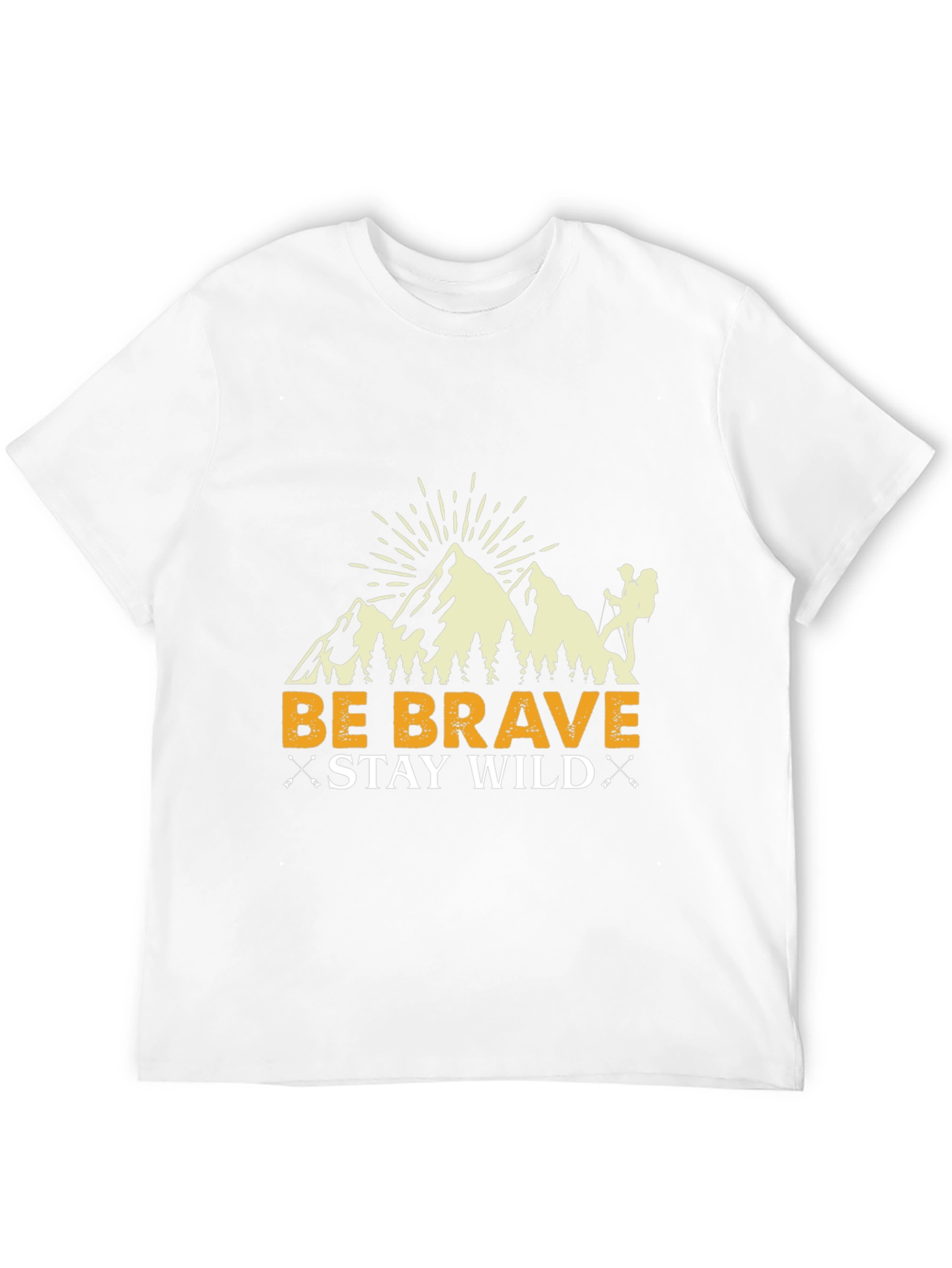 Be Brave Stay Wild Graphic Tee