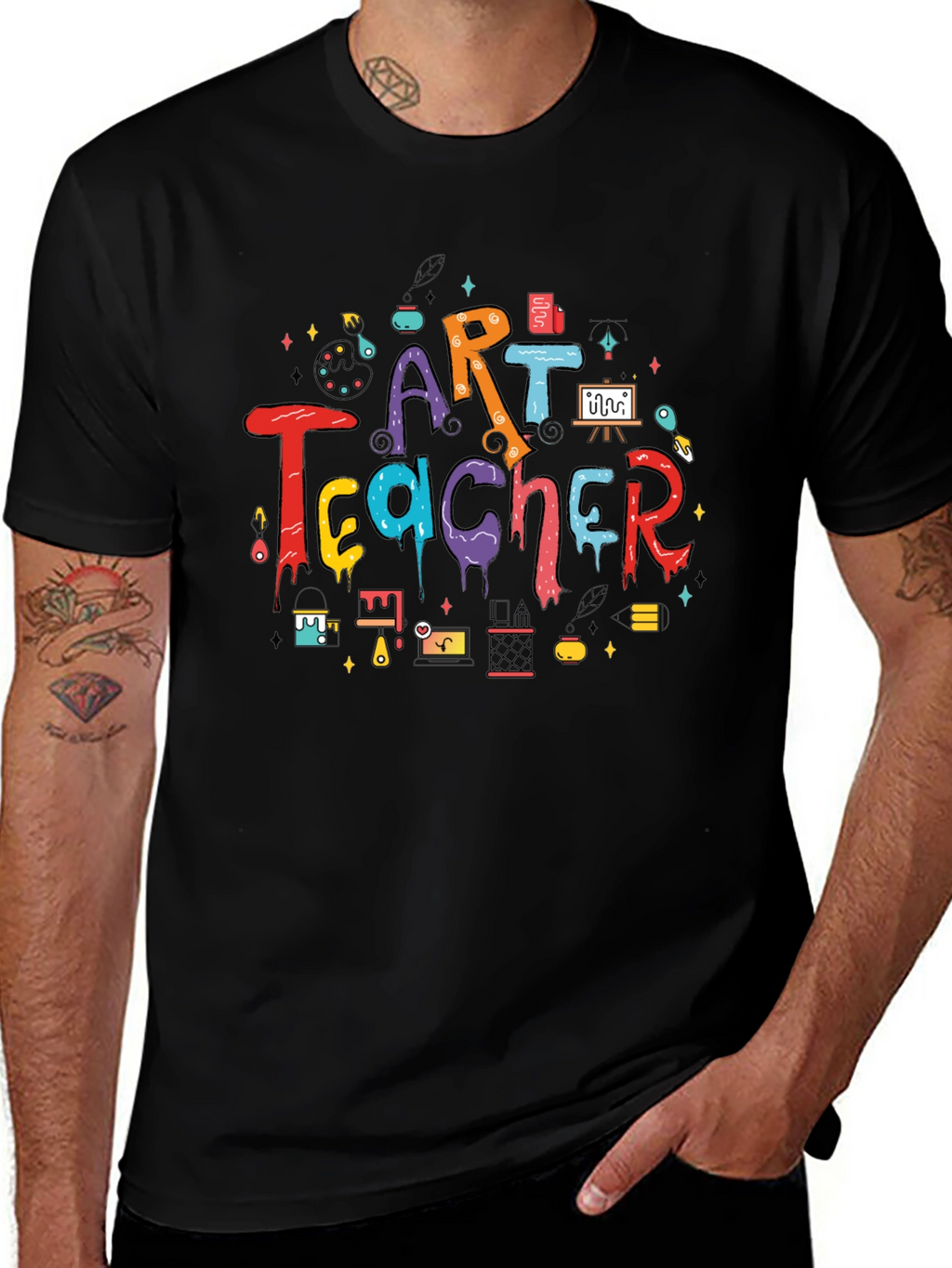 Art Teacher Graphic Tee
