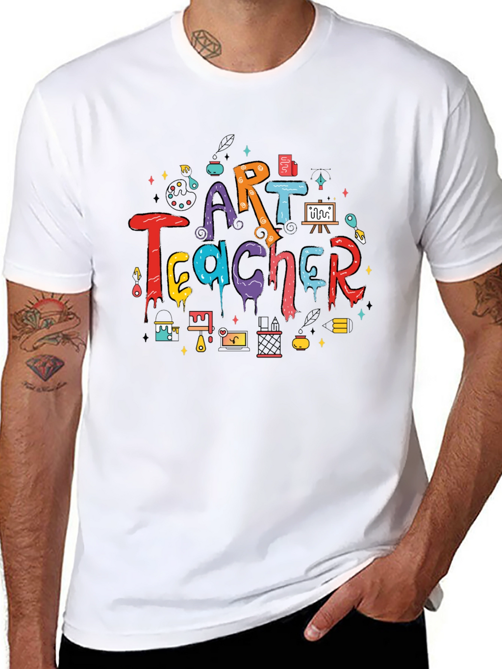 Art Teacher Graphic Tee