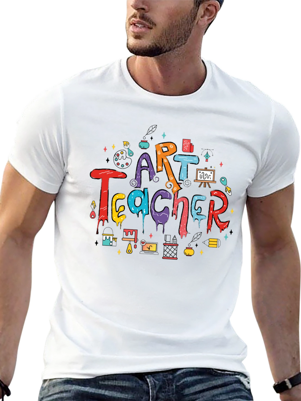 Art Teacher Graphic Tee