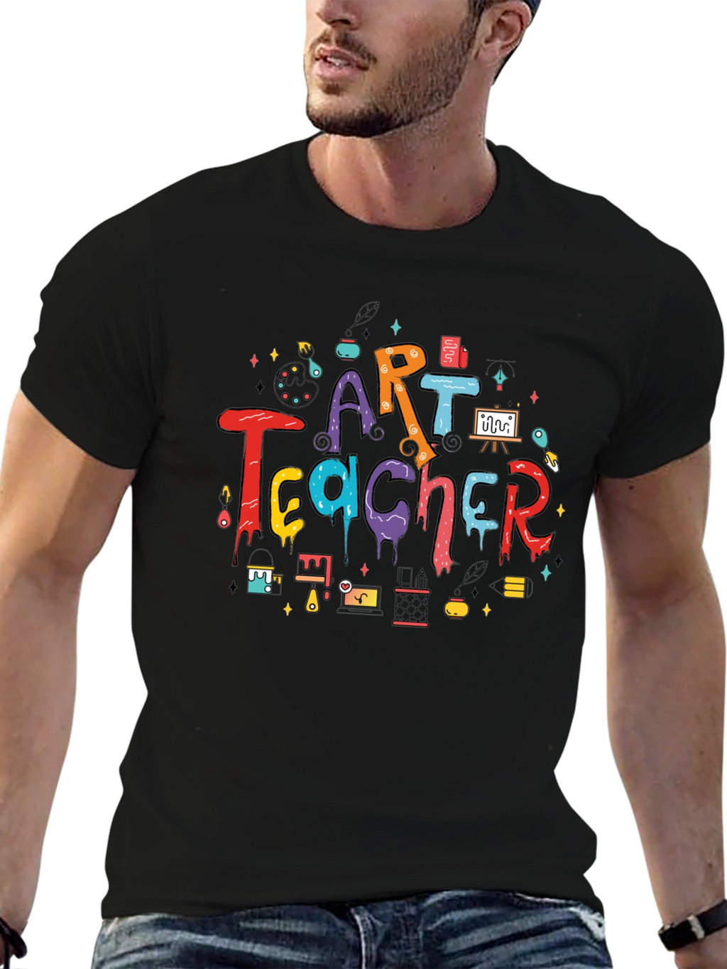 Art Teacher Graphic Tee