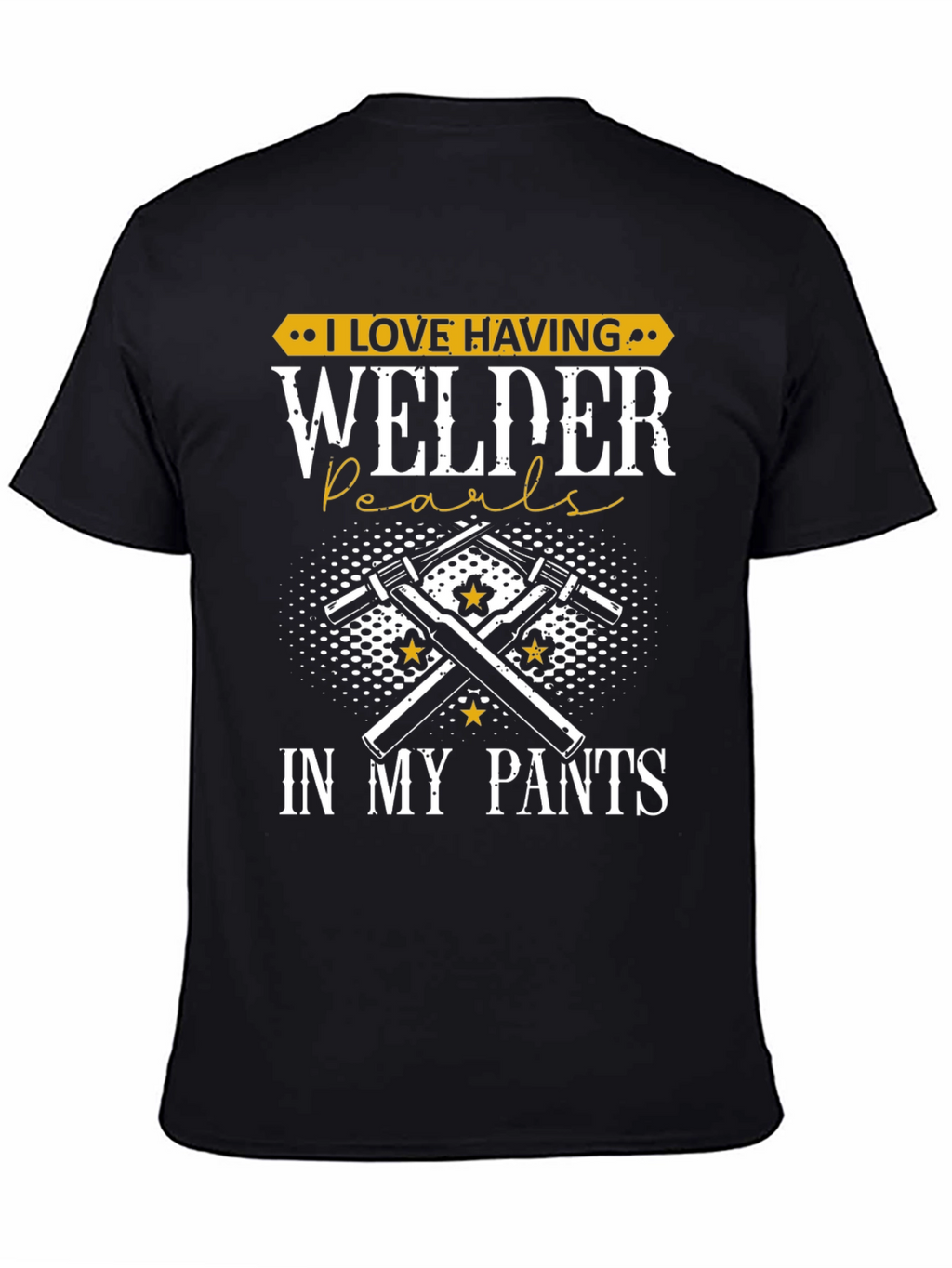 Welder Pearls Graphic T-Shirt - Funny Welding Tee