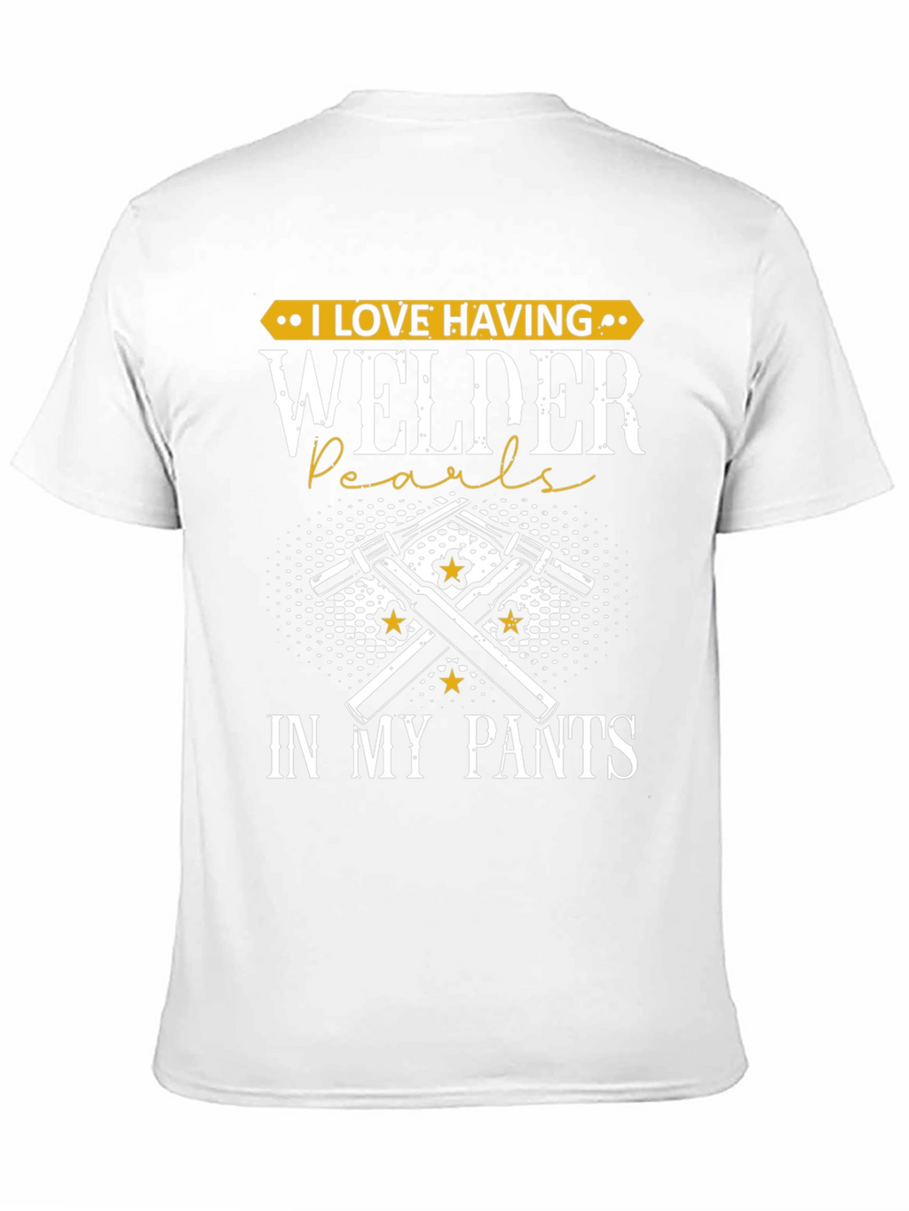 Welder Pearls Graphic T-Shirt - Funny Welding Tee