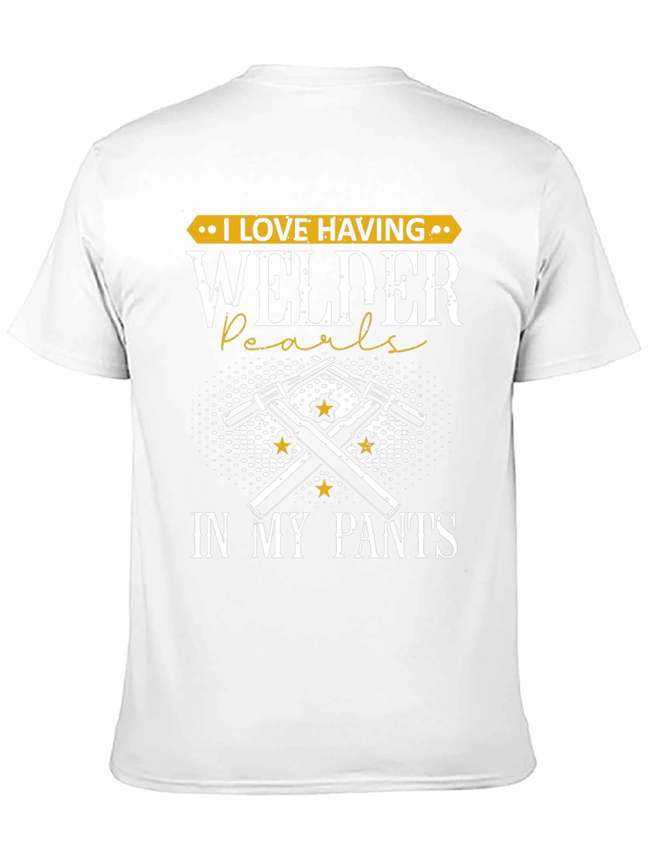 Welder Pearls Graphic T-Shirt - Funny Welding Tee