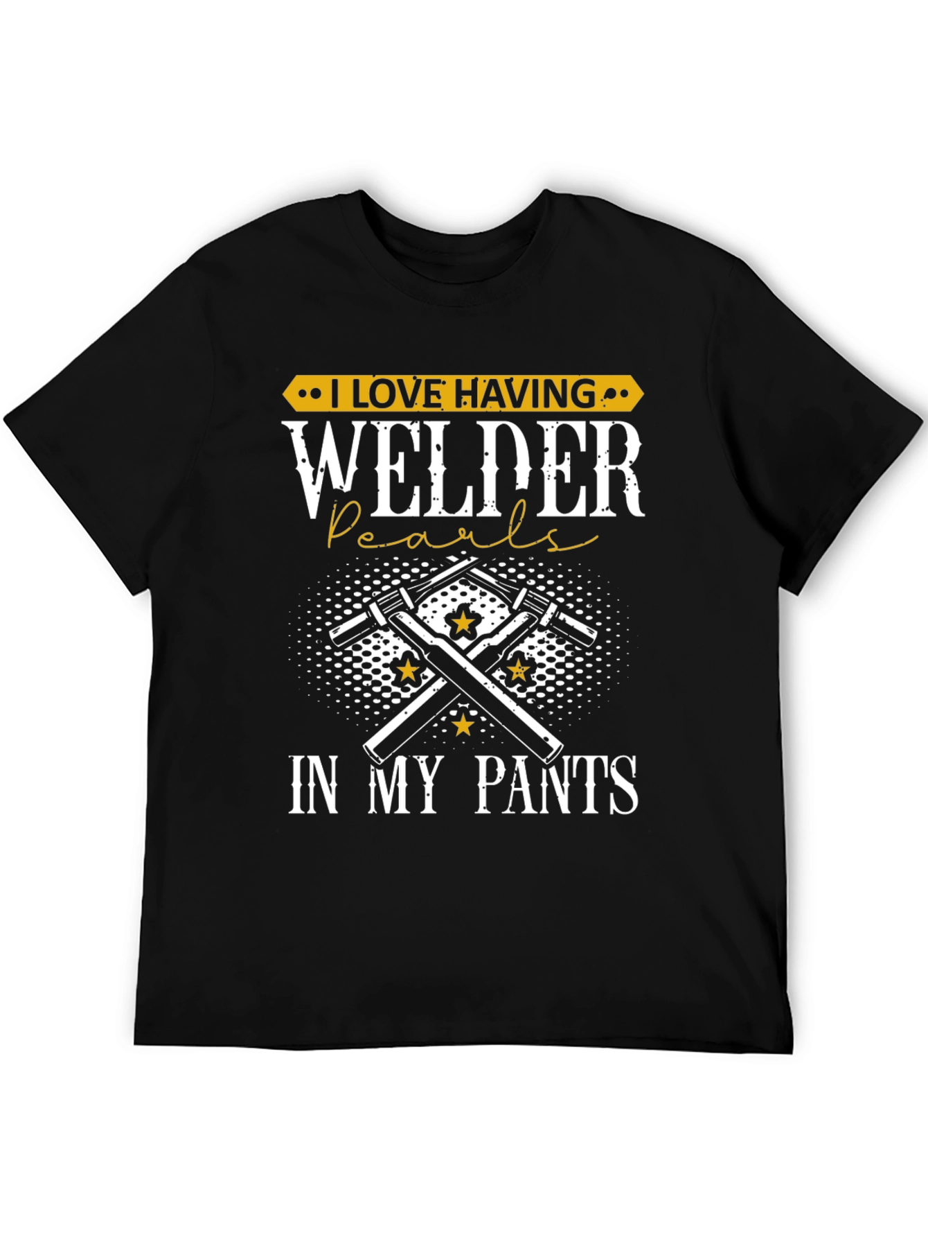Welder Pearls Graphic T-Shirt - Funny Welding Tee