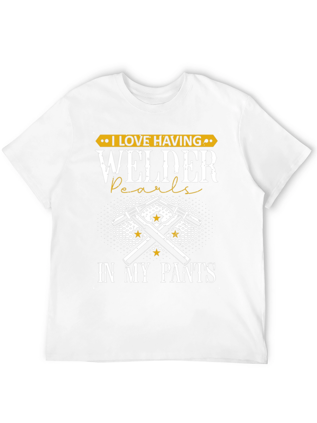 Welder Pearls Graphic T-Shirt - Funny Welding Tee