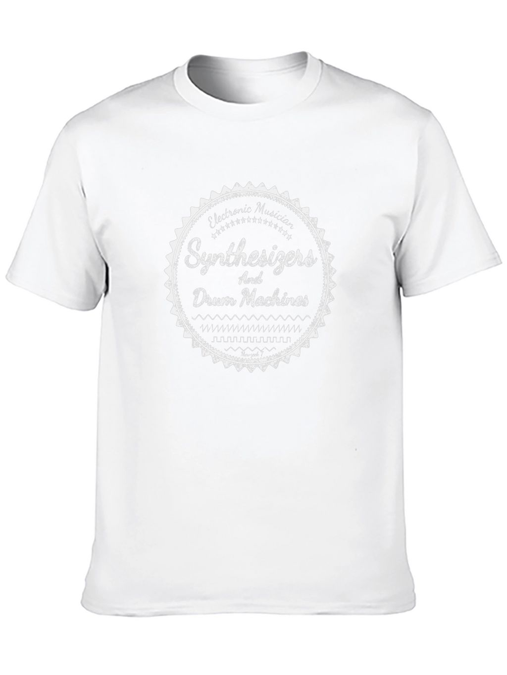 Synthesizers and Drum Machines Graphic T-Shirt