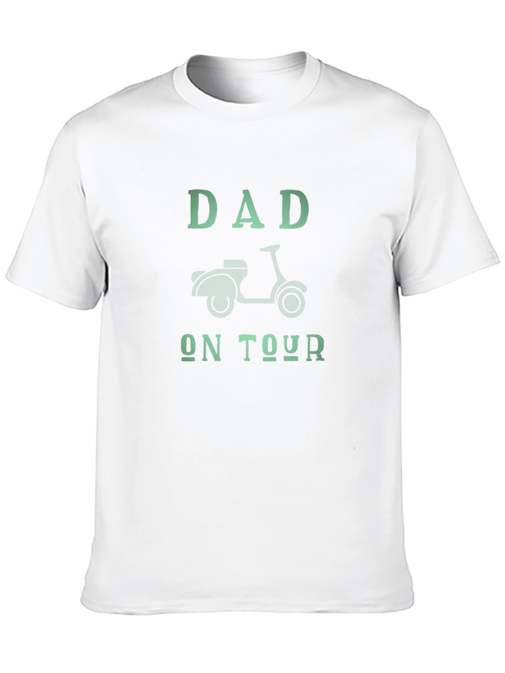 Dad On Tour T-Shirt - Scooter Graphic Tee