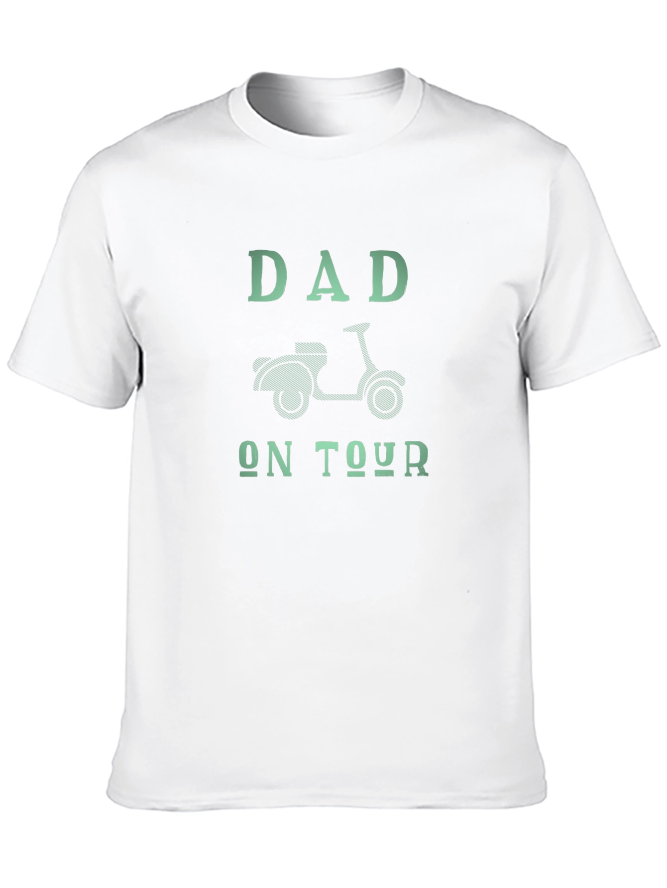 Dad On Tour T-Shirt - Scooter Graphic Tee