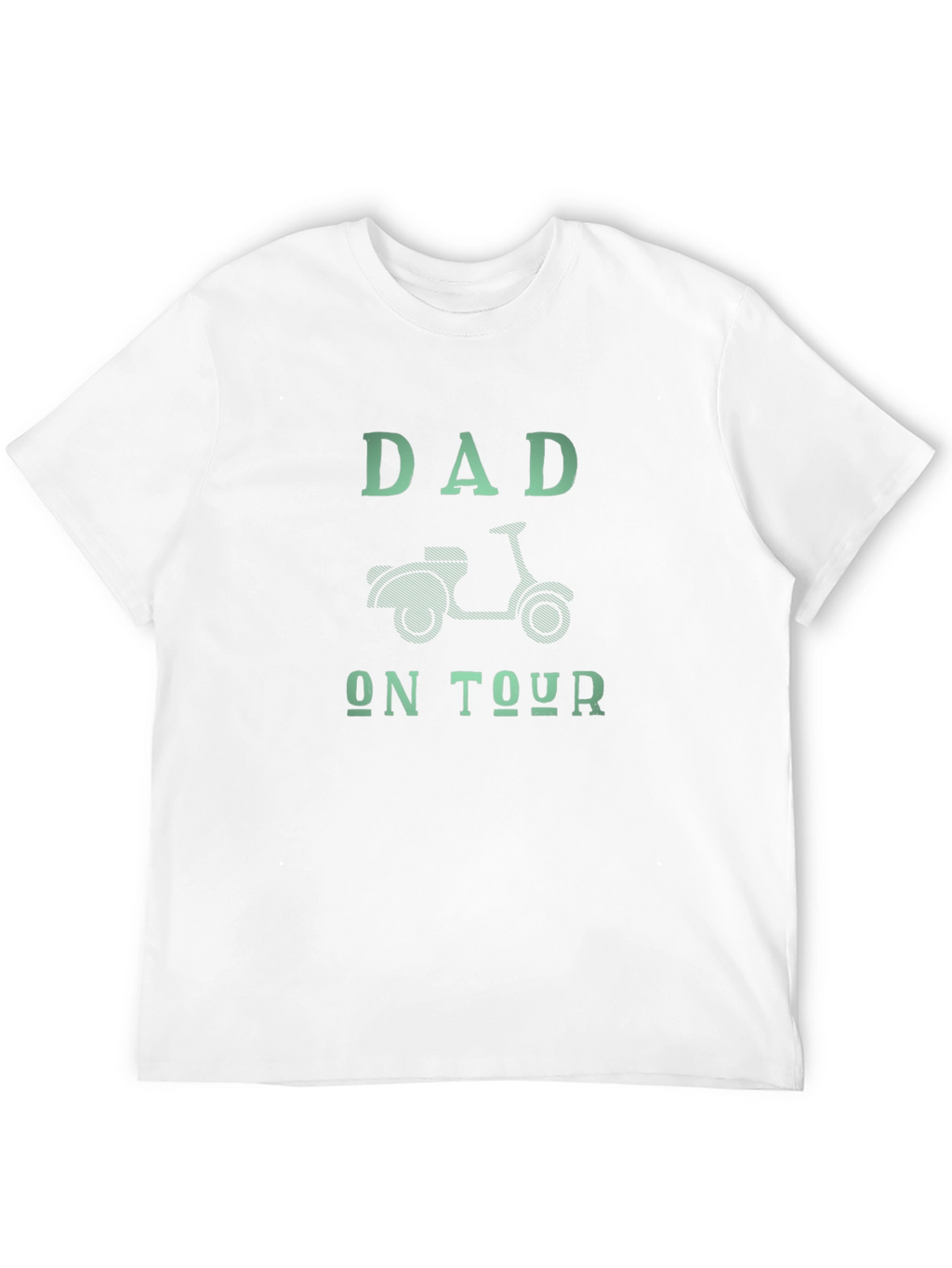 Dad On Tour T-Shirt - Scooter Graphic Tee