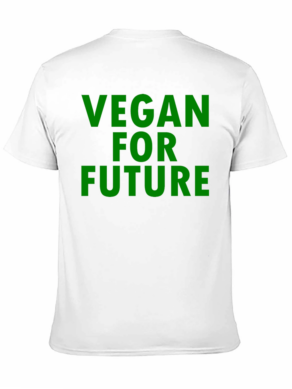 Vegan for Future Graphic T-Shirt - Black